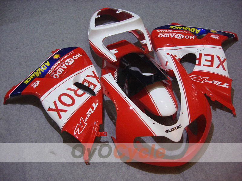 Injection Fairing kit for 98-03 TL1000R - Red, White - Xerox #OYO87903291 Main image
