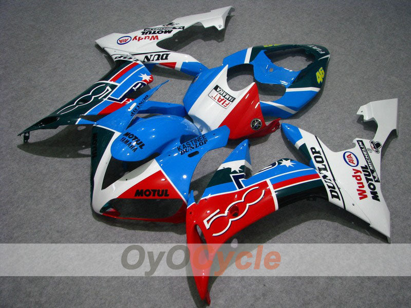 Injection Fairing kit for 04-06 YZF-R1 - Multicolour - DUNLOP, FIAT, MOTUL #OYO87900828 Main image