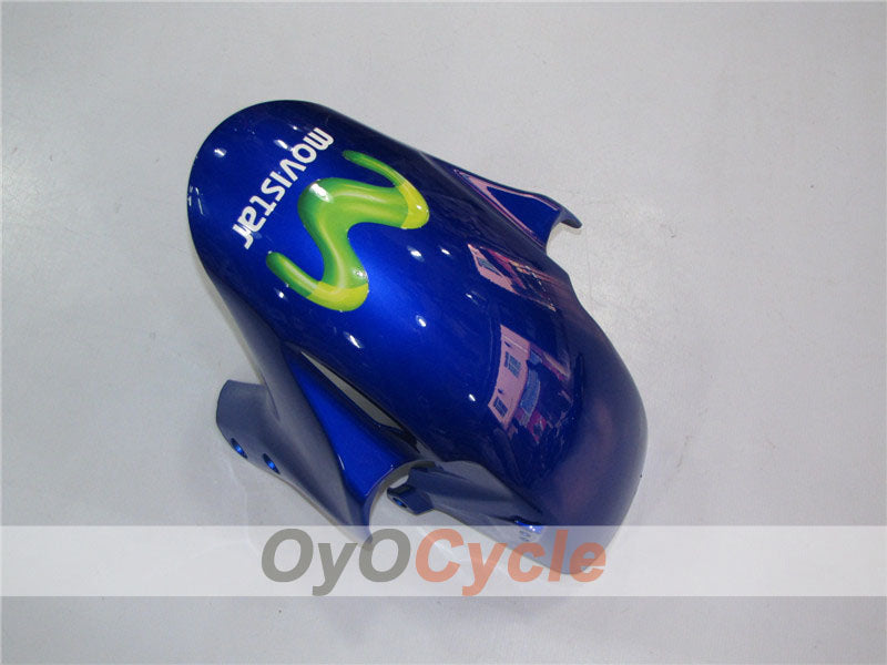 Injection Fairing kit for 04-05 CBR1000RR - Yellow, Blue - Movistar #OYO87900510