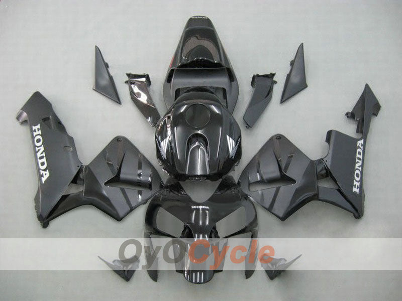 Injection Fairing kit for 03-04 CBR600RR - Black - Factory Style #OYO87902608 Main image