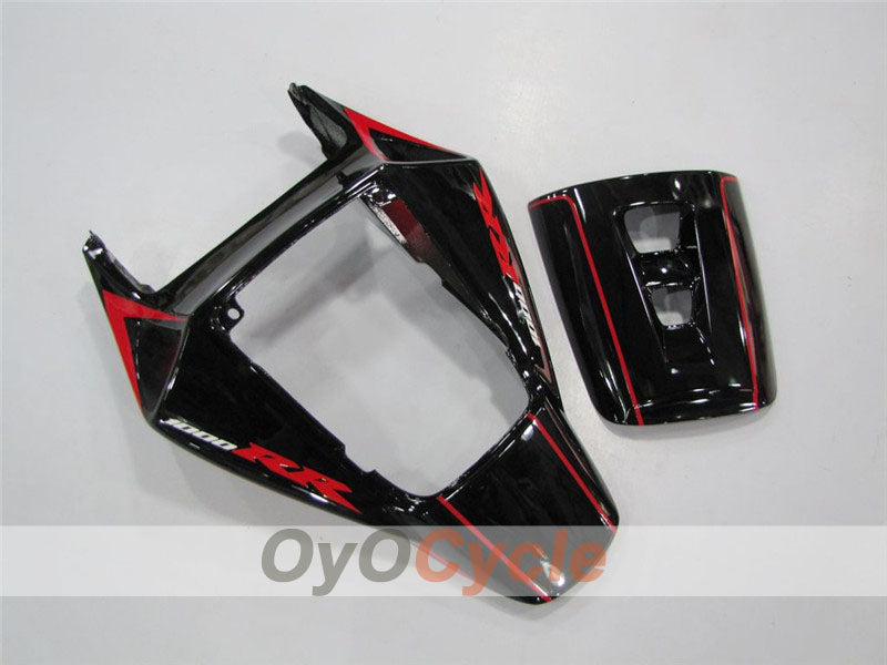 Injection Fairing kit for 06-07 CBR1000RR - Red, Black - BACARDI #OYO87900550