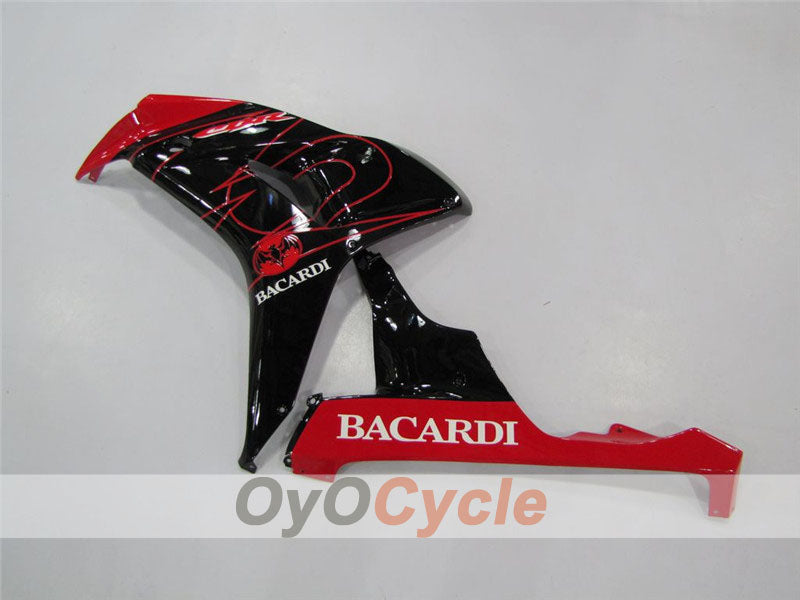 Injection Fairing kit for 06-07 CBR1000RR - Red, Black - BACARDI #OYO87900550