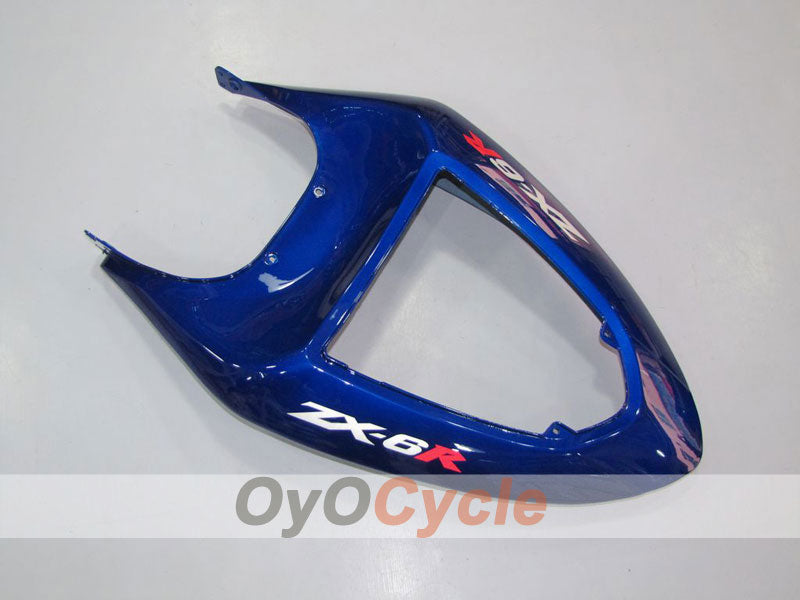 Injection Fairing kit for 05-06 NINJA ZX-6R - Blue, Black - Factory Style #OYO87901844