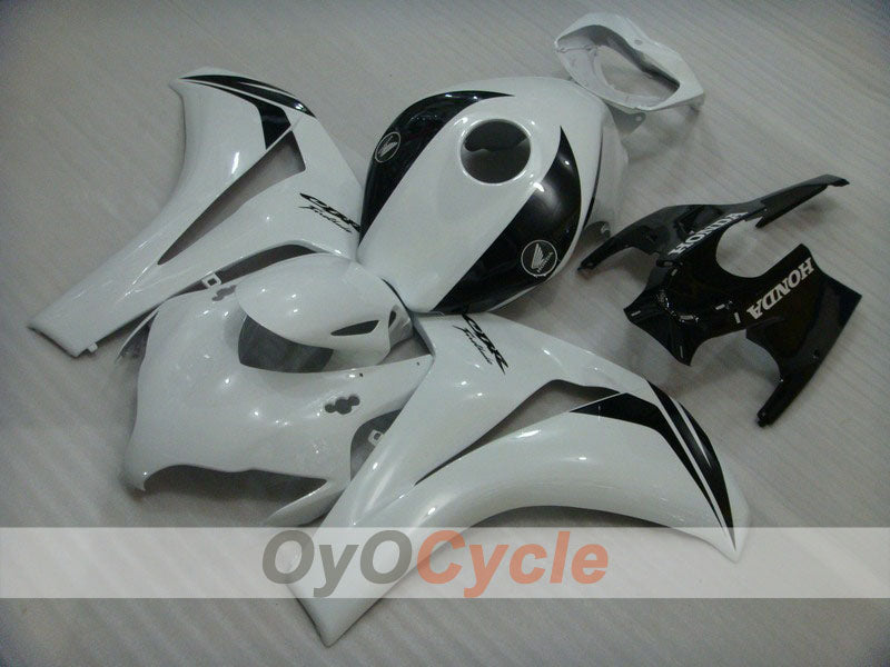 Injection Fairing kit for 08-11 CBR1000RR - White, Black - Fireblade #OYO87900674 Main image