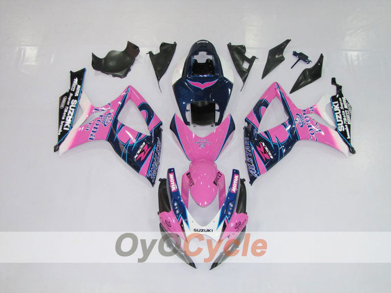 Injection Fairing kit for 06-07 GSX R750 - Blue, Pink - Corona #OYO87901263 Secondary image