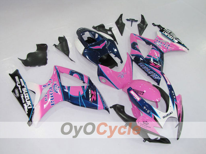 Injection Fairing kit for 06-07 GSX R750 - Blue, Pink - Corona #OYO87901263