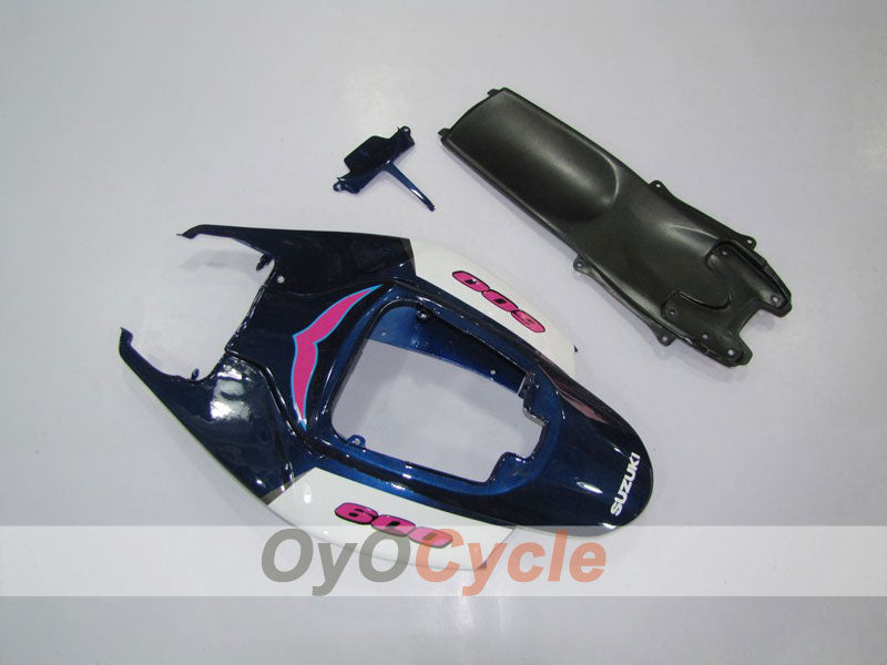 Injection Fairing kit for 06-07 GSX R600 - Black, Pink - Corona, MOTUL #OYO87901433
