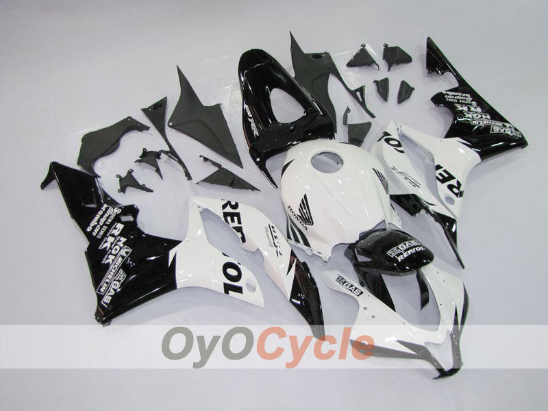 Injection Fairing kit for 07-08 CBR600RR - White, Black - Repsol #OYO87900426 Secondary image