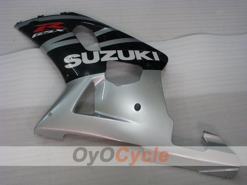 Injection Fairing kit for 00-03 GSX R750 - Black, Grey - Factory Style #OYO87901129
