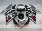Injection Fairing kit for 01-03 GSX R600 - Black, Silver - Factory Style #OYO87901139