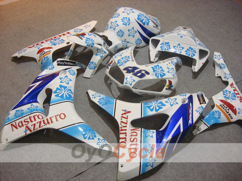 Injection Fairing kit for 06-07 CBR1000RR - Blue, White - Nastro Azzurro #OYO87900622 Main image