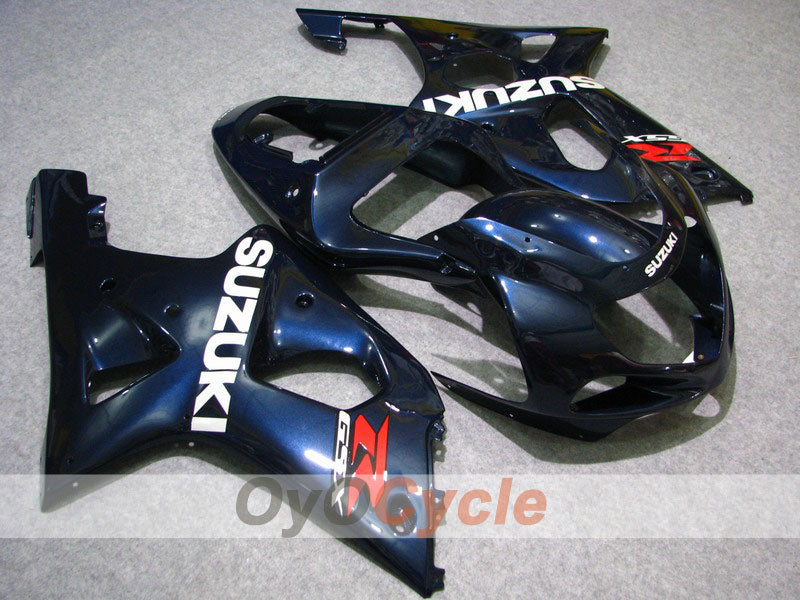 Injection Fairing kit for 01-03 GSX R600 - Blue - Factory Style #OYO87901149 Main image