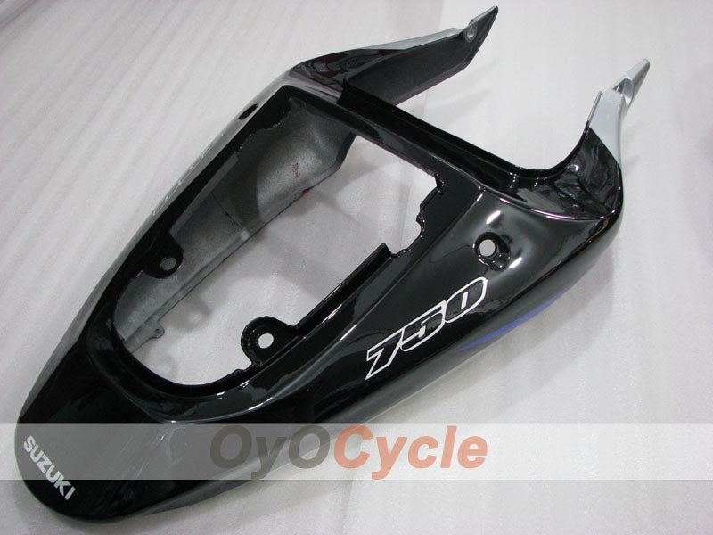 Injection Fairing kit for 00-03 GSX R750 - Blue, Black - Factory Style #OYO87905132