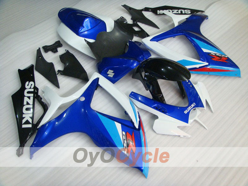 Injection Fairing kit for 06-07 GSX R750 - Blue, Black - Factory Style #OYO87901341 Main image