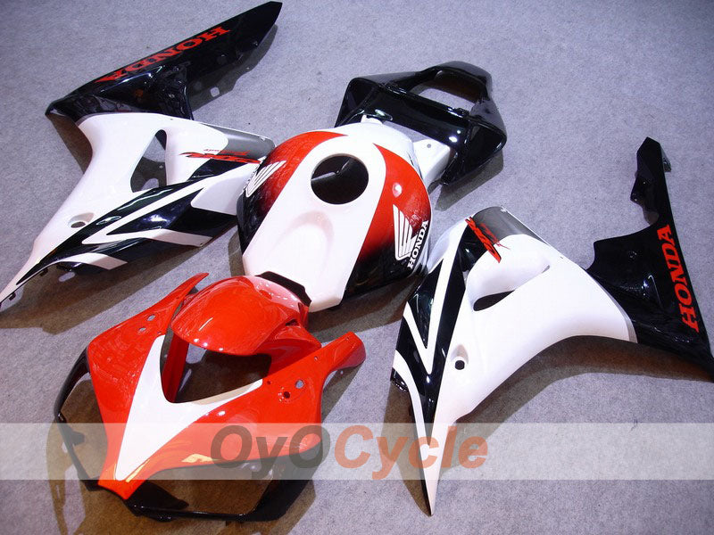 Injection Fairing kit for 06-07 CBR1000RR - White, Black - Fireblade #OYO87900560 Main image