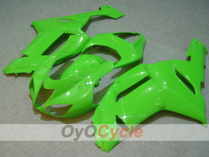 Injection Fairing kit for 07-08 NINJA ZX-6R - Green - Factory Style #OYO87901904 Main image