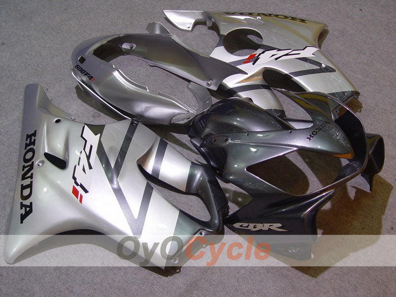 Injection Fairing kit for 04-07 CBR600F4i - Silver, Grey - Factory Style #OYO87900217 Main image