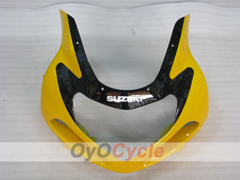 Injection Fairing kit for 00-03 GSX R750 - Yellow, Black - Factory Style #OYO87901131