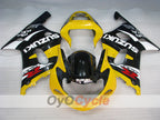 Injection Fairing kit for 00-03 GSX R750 - Yellow, Black - Factory Style #OYO87901131
