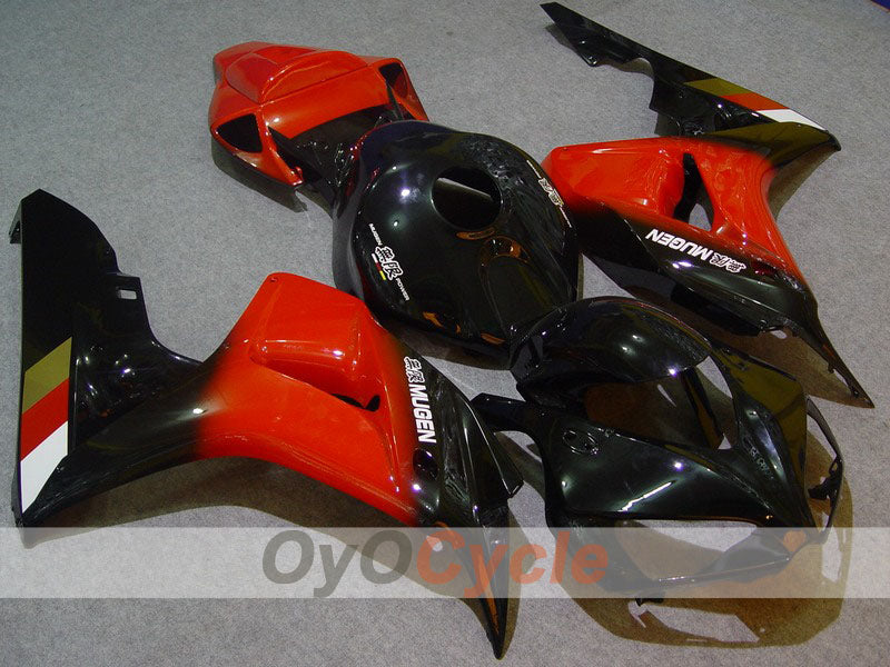 Injection Fairing kit for 06-07 CBR1000RR - Red, Black - Mugen #OYO87900620