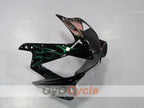 Injection Fairing kit for 01-03 CBR600F4i - Green, Black - Flame #OYO87900155