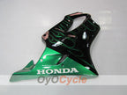 Injection Fairing kit for 01-03 CBR600F4i - Green, Black - Flame #OYO87900155