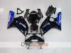 Injection Fairing kit for 03-04 NINJA ZX-6R - Blue, Black - Flame #OYO87901793