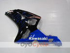 Injection Fairing kit for 03-04 NINJA ZX-6R - Blue, Black - Flame #OYO87901793