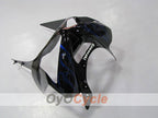 Injection Fairing kit for 03-04 NINJA ZX-6R - Blue, Black - Flame #OYO87901793