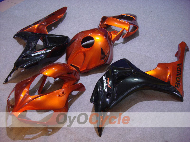Injection Fairing kit for 06-07 CBR1000RR - Orange, Black - Fireblade #OYO87900563