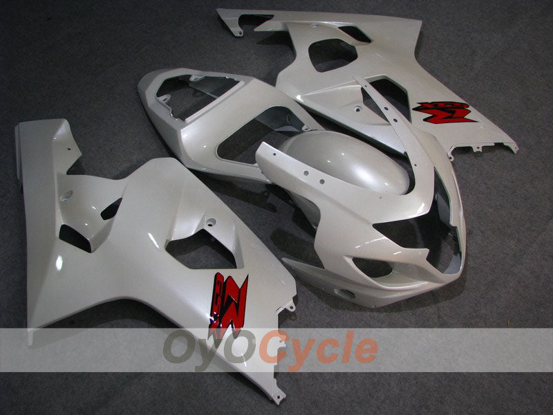 Injection Fairing kit for 04-05 GSX R750 - White - Factory Style #OYO87901224