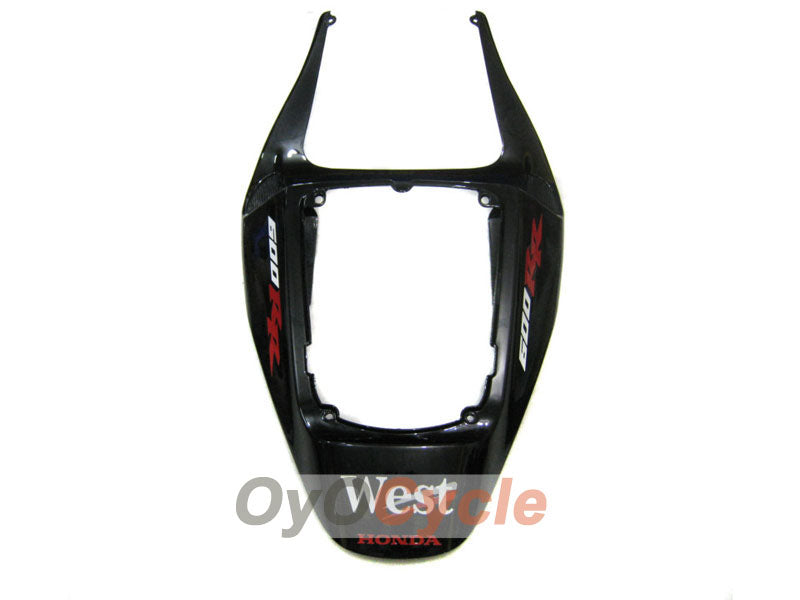 Injection Fairing kit for 05-06 CBR600RR - White, Black - West #OYO87900352
