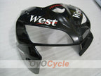 Injection Fairing kit for 05-06 CBR600RR - White, Black - West #OYO87900352