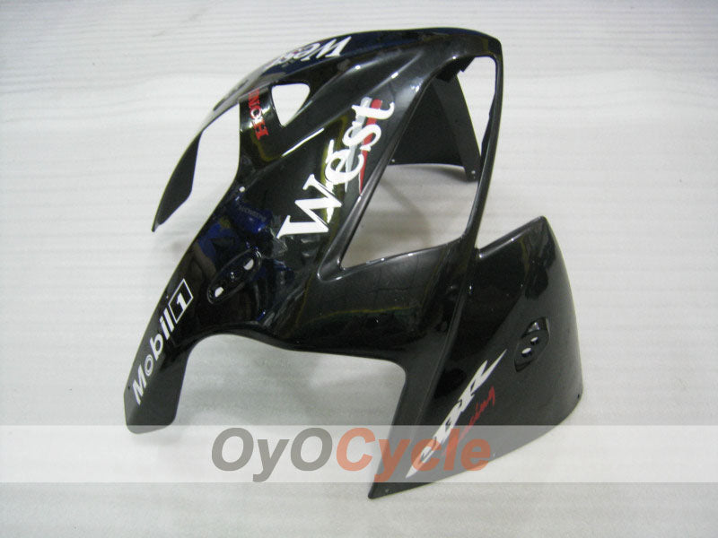 Injection Fairing kit for 05-06 CBR600RR - White, Black - West #OYO87900352