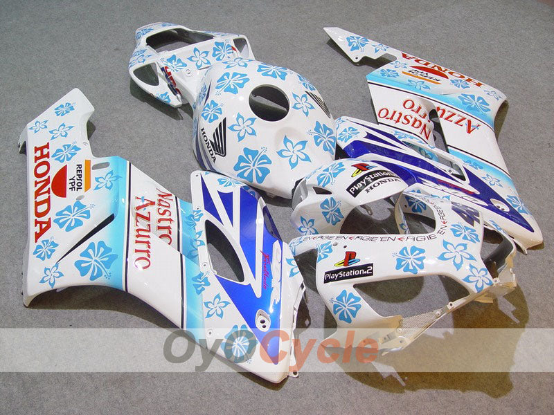 Injection Fairing kit for 04-05 CBR1000RR - Blue, White - Nastro Azzurro #OYO87900513 Main image