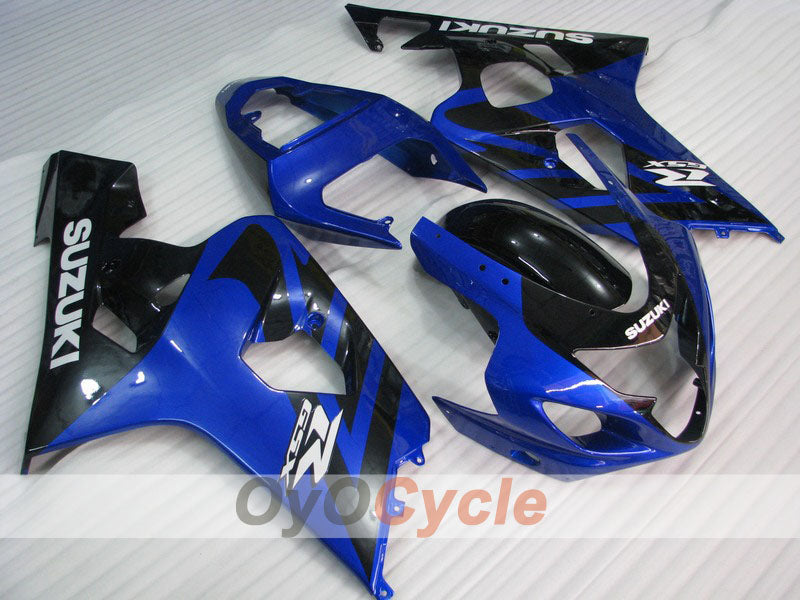 Injection Fairing kit for 04-05 GSX R750 - Blue, Black - Factory Style #OYO87901226 Main image