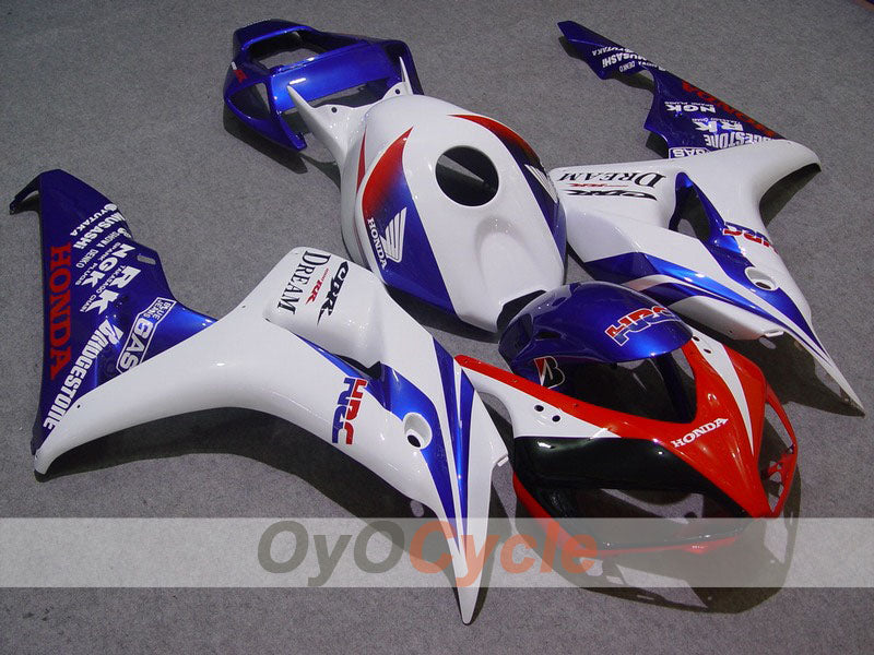 Injection Fairing kit for 06-07 CBR1000RR - Blue, White - Dream #OYO87900552