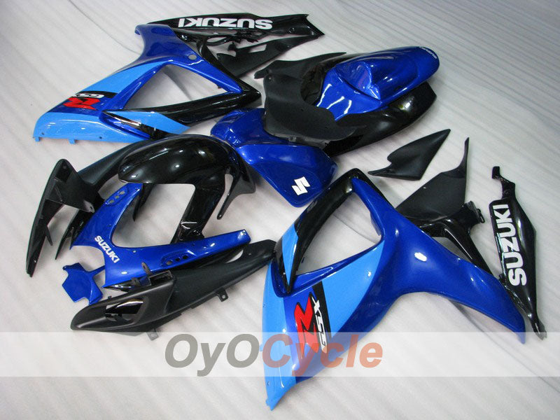 Injection Fairing kit for 06-07 GSX R600 - Blue, Black - Factory Style #OYO87901581