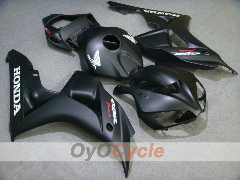 Injection Fairing kit for 06-07 CBR1000RR - Black, Matte - Fireblade #OYO87900570 Main image