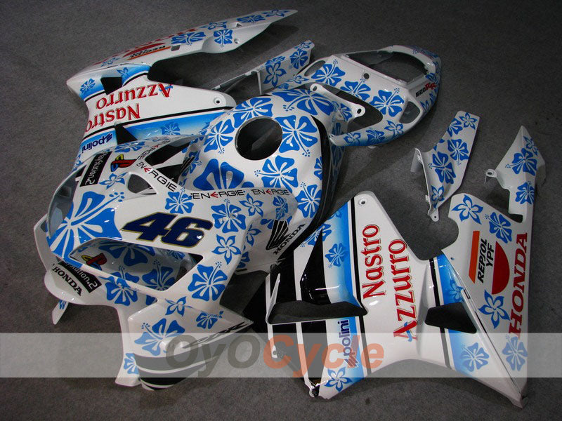Injection Fairing kit for 05-06 CBR600RR - Blue, White - Nastro Azzurro #OYO87900275 Main image