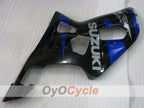 Injection Fairing kit for 00-03 GSX R750 - Blue, Black - Factory Style #OYO87905152