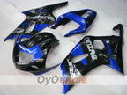 Injection Fairing kit for 01-03 GSX R600 - Blue, Black - Factory Style #OYO87905097