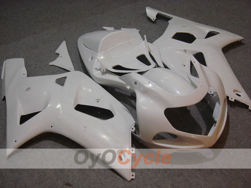 Injection Fairing kit for 01-03 GSX R600 - White - Factory Style #OYO87901037 Main image