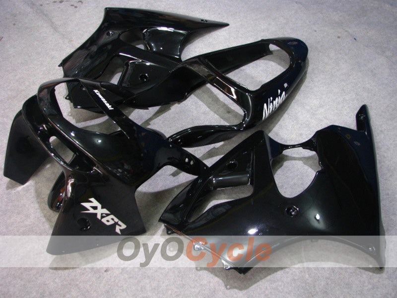 Fairing kit for 98-99 NINJA ZX-6R - Black - Factory Style #OYO87903005 Main image