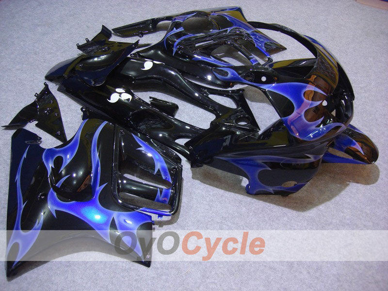 Injection Fairing kit for 95-96 CBR600F3 - Blue, Black - Flame #OYO87900020 Main image