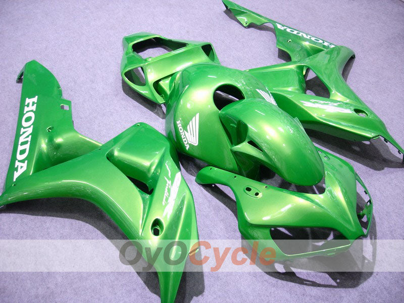 Injection Fairing kit for 06-07 CBR1000RR - Green - Fireblade #OYO87900580 Main image