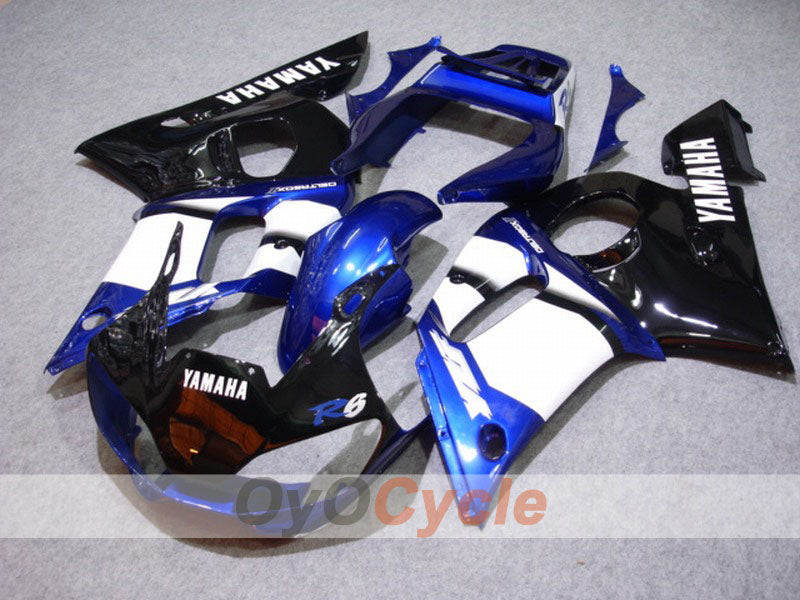 Injection Fairing kit for 98-02 YZF-R6 - Blue, Black - Factory Style #OYO87901008