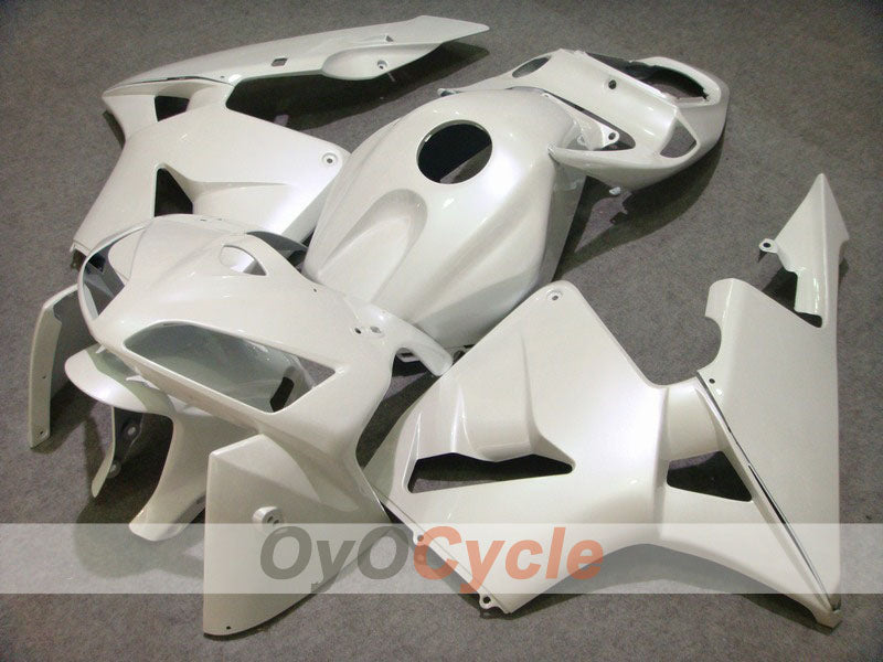 Injection Fairing kit for 05-06 CBR600RR - Pearl White - Factory Style #OYO87900233 Main image