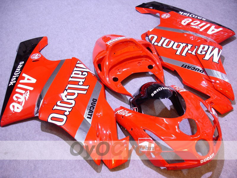 Injection Fairing kit for 03-04 Ducati 749 - Orange, Black - Alice #OYO87902108 Main image