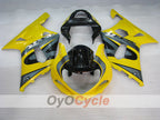 Injection Fairing kit for 01-03 GSX R600 - Yellow, Black - Factory Style #OYO87905093